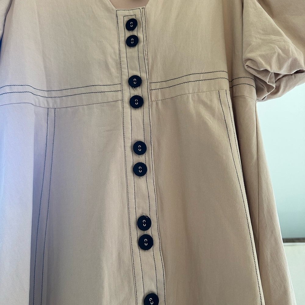 Women’s Dress Cotton Blend Garment - Picture 5 of 12
